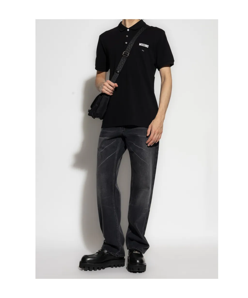 Five-Pocket Faded Jeans