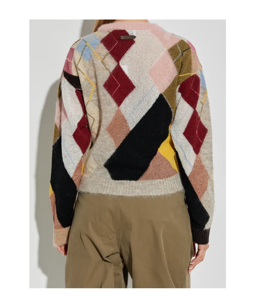 Patterned Wool Sweater