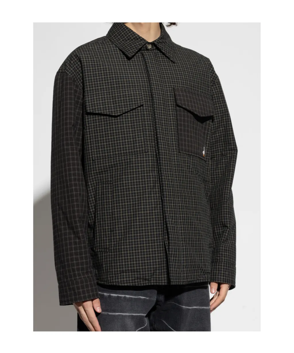 Checked Shirt Jacket