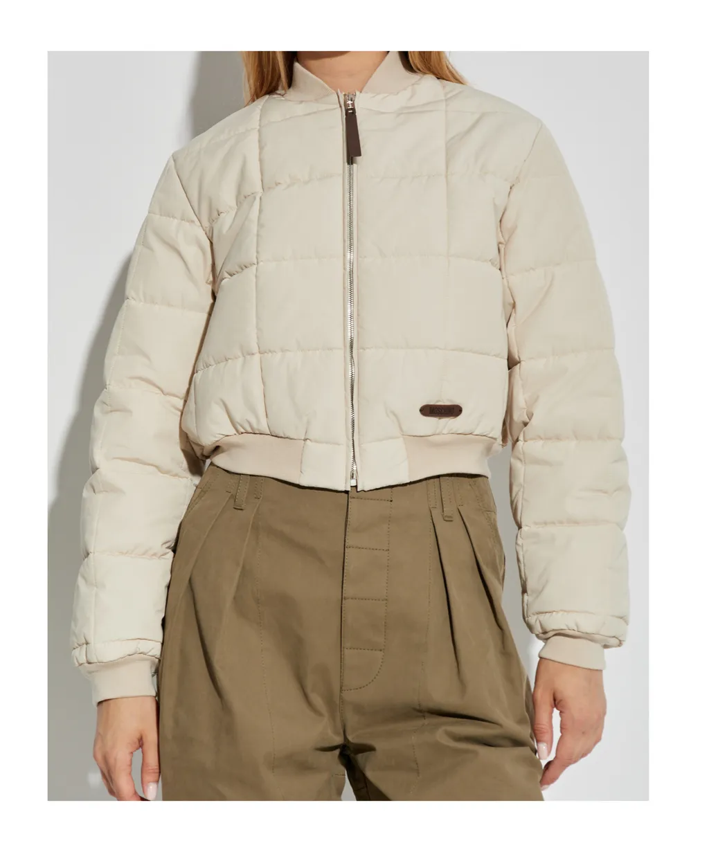 Quilted Bomber Jacket