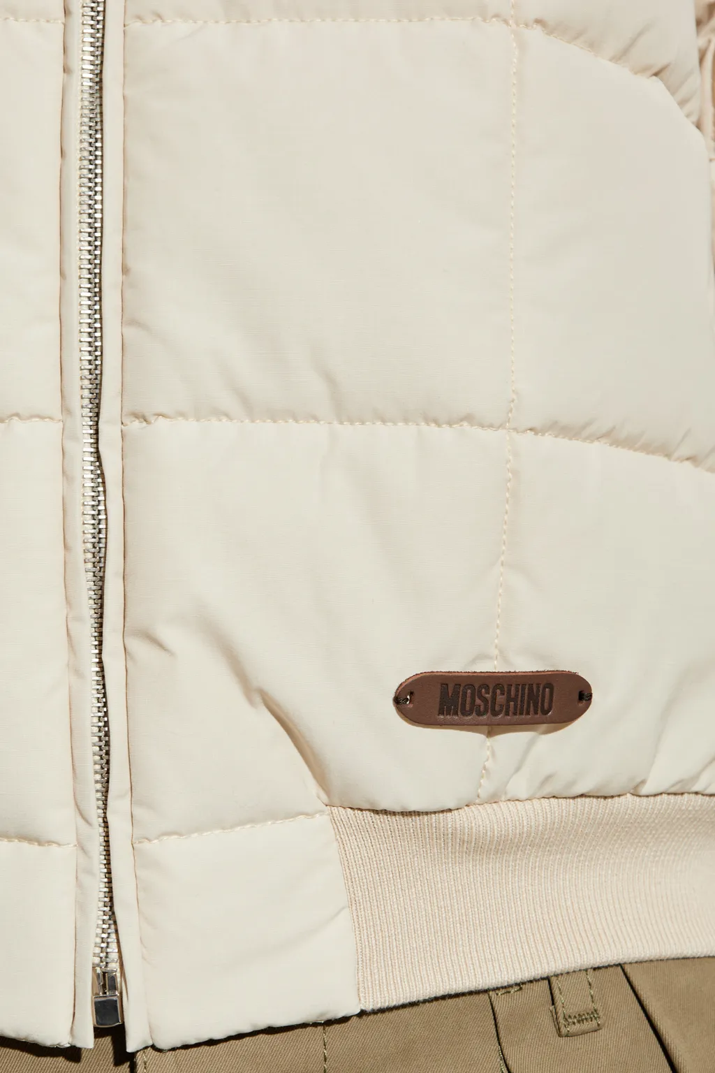 Quilted Bomber Jacket