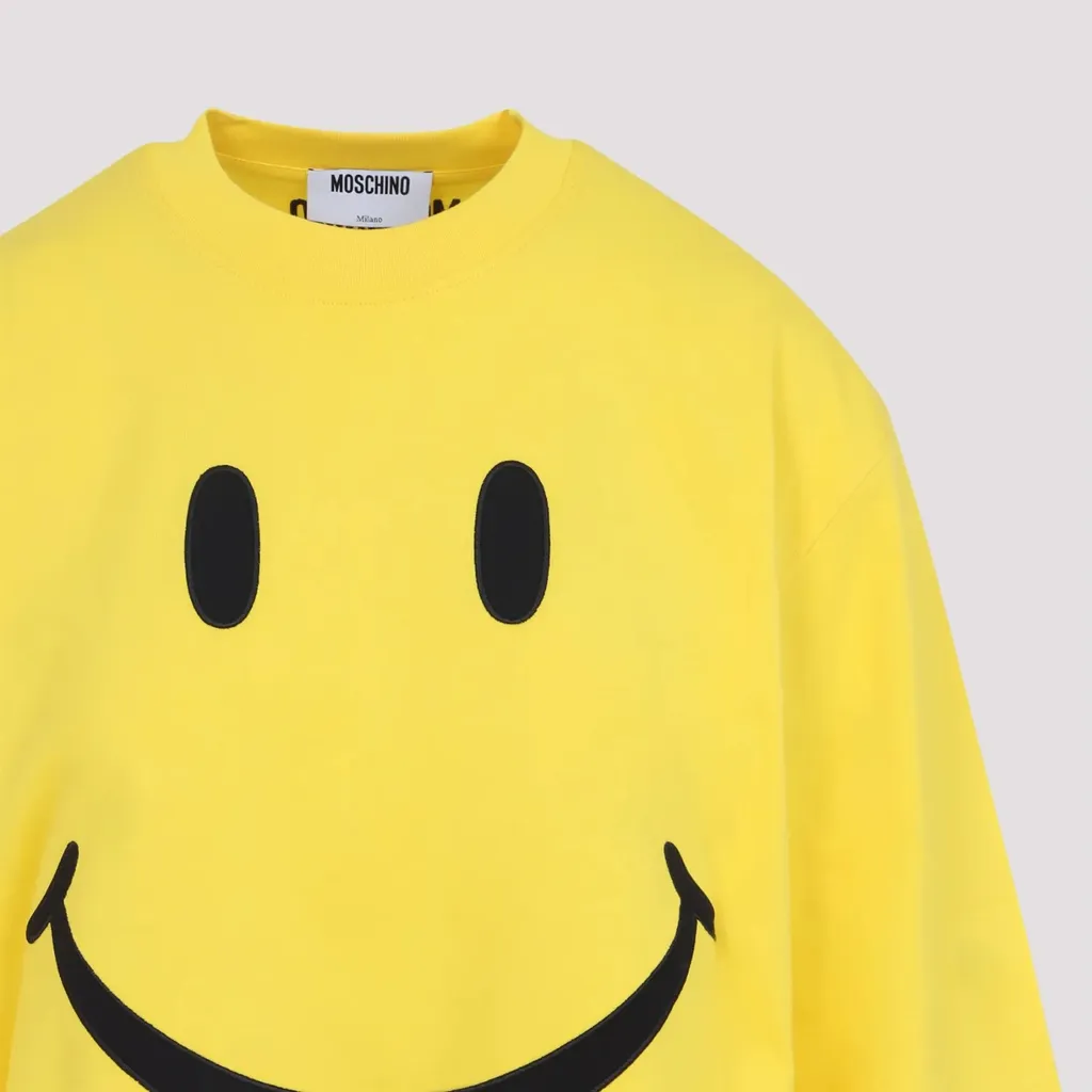 X Smiley Cotton T-Shirt
