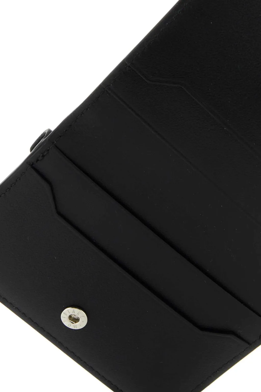 Logo Plaque Foldover Top Wallet