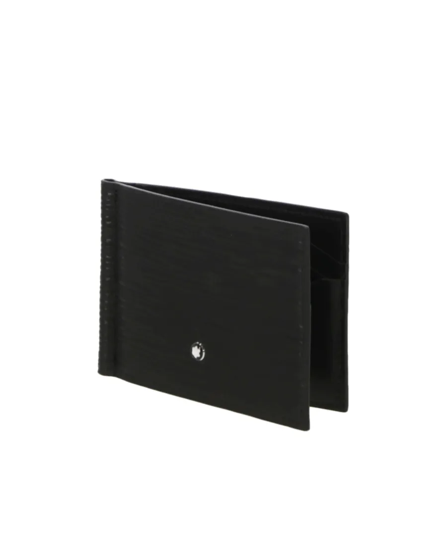 Open-Fold Money Clip Wallet