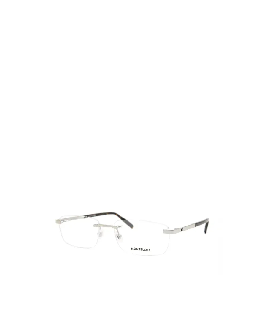 Square Logo Flat Mirror Eyeglasses