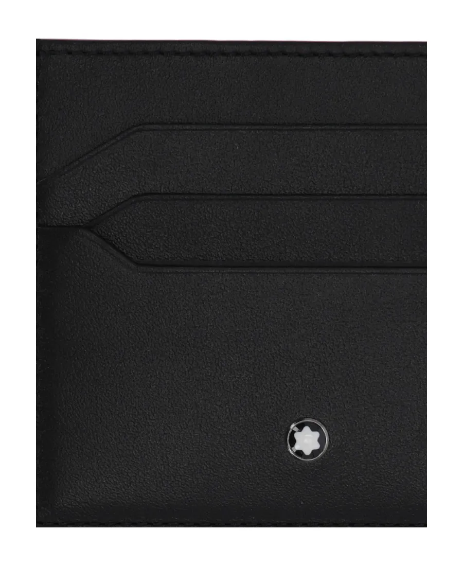 Logo Plaque Leather Cardholder