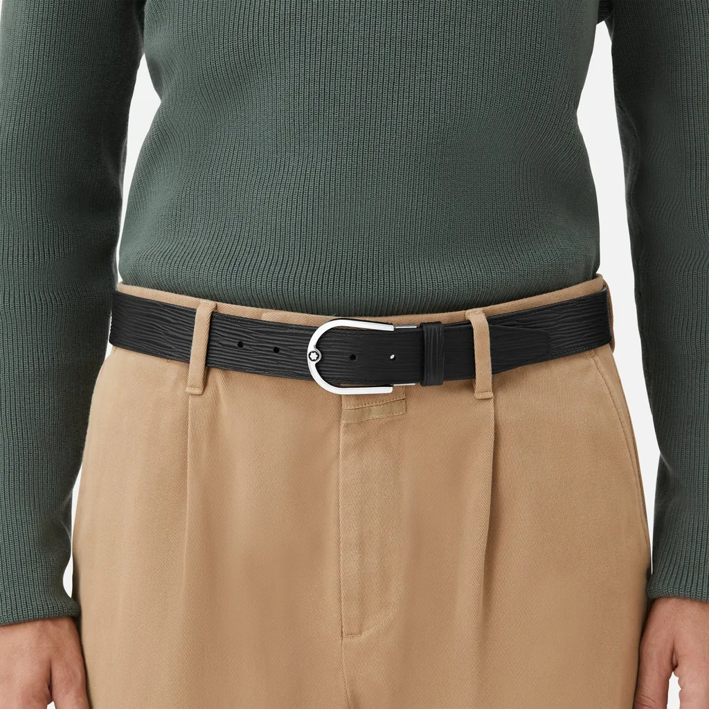 Logo Plaque Belt