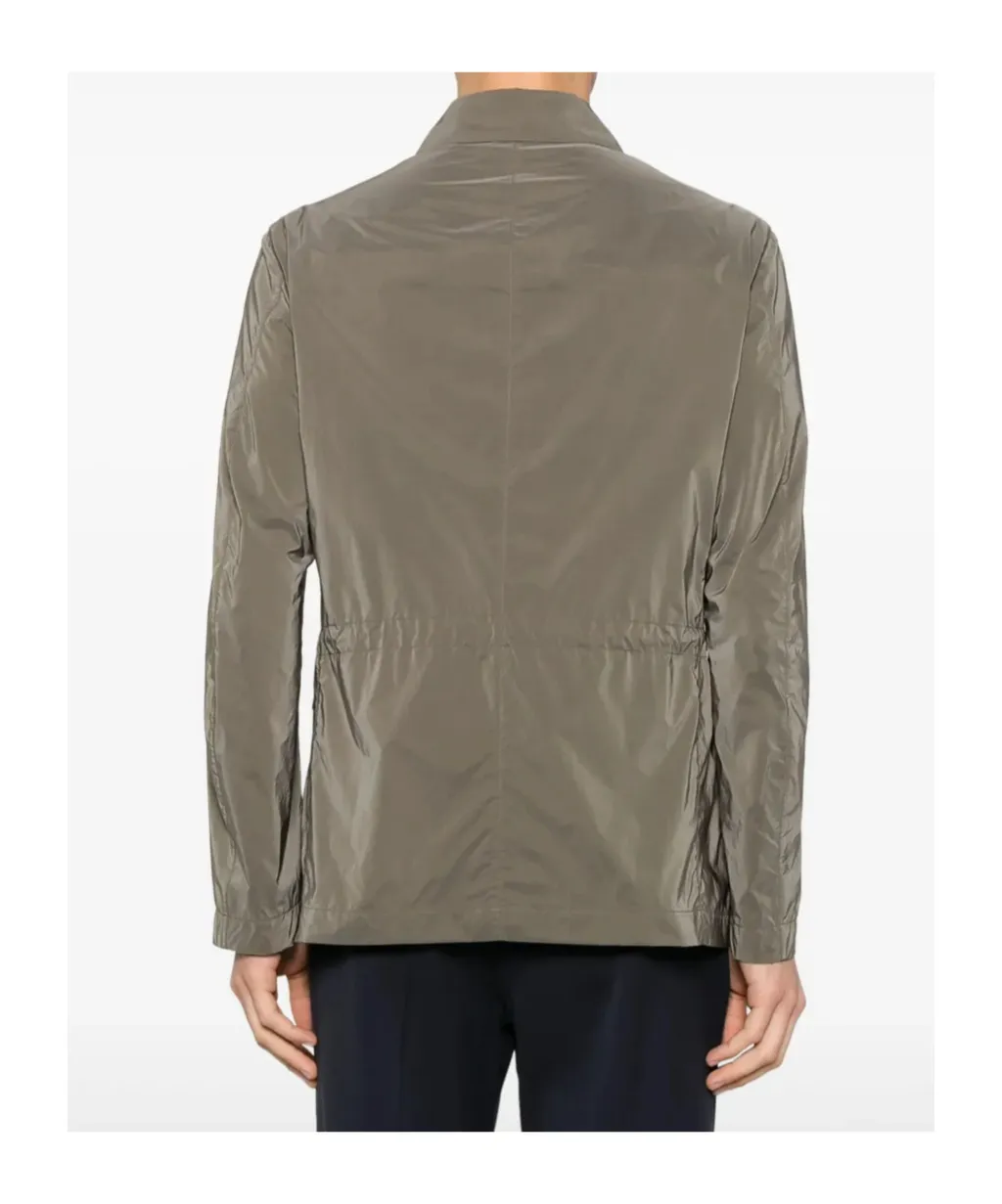Classic-Collar Shirt Jacket
