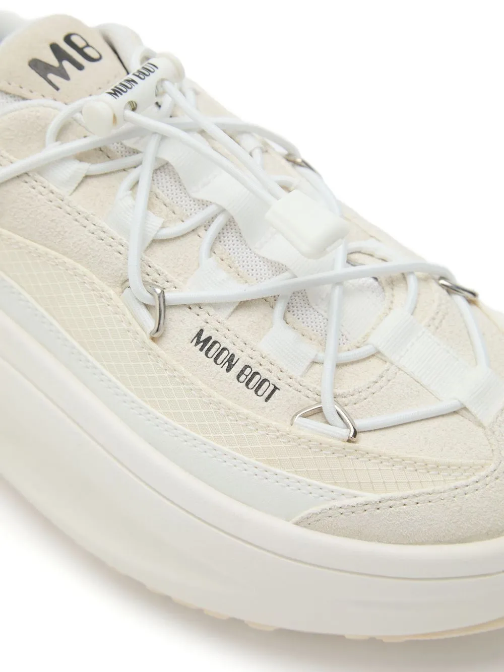 Logo-Embellished Lace-Up Sneakers