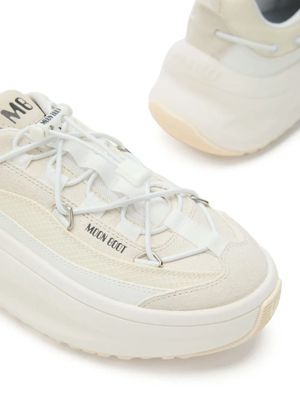 Logo-Embellished Lace-Up Sneakers