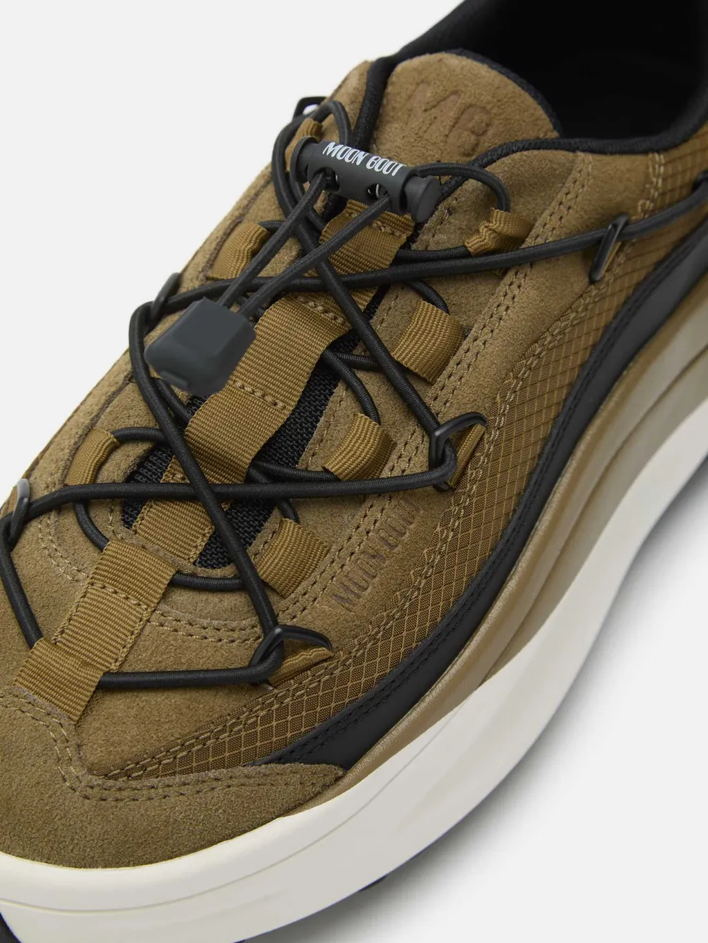 Lace-Up Platform Sneakers