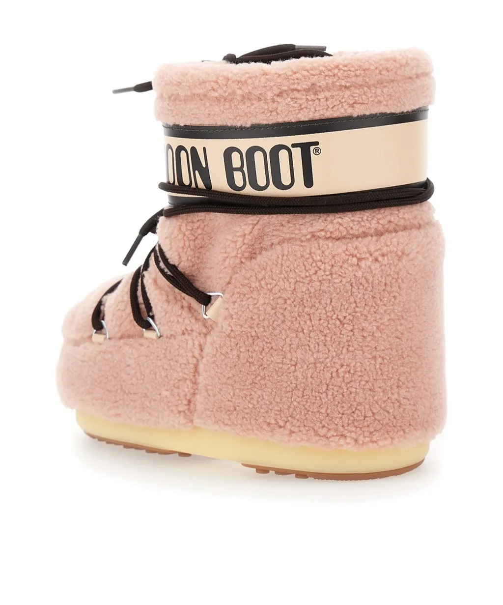 Drawstring Low Boots