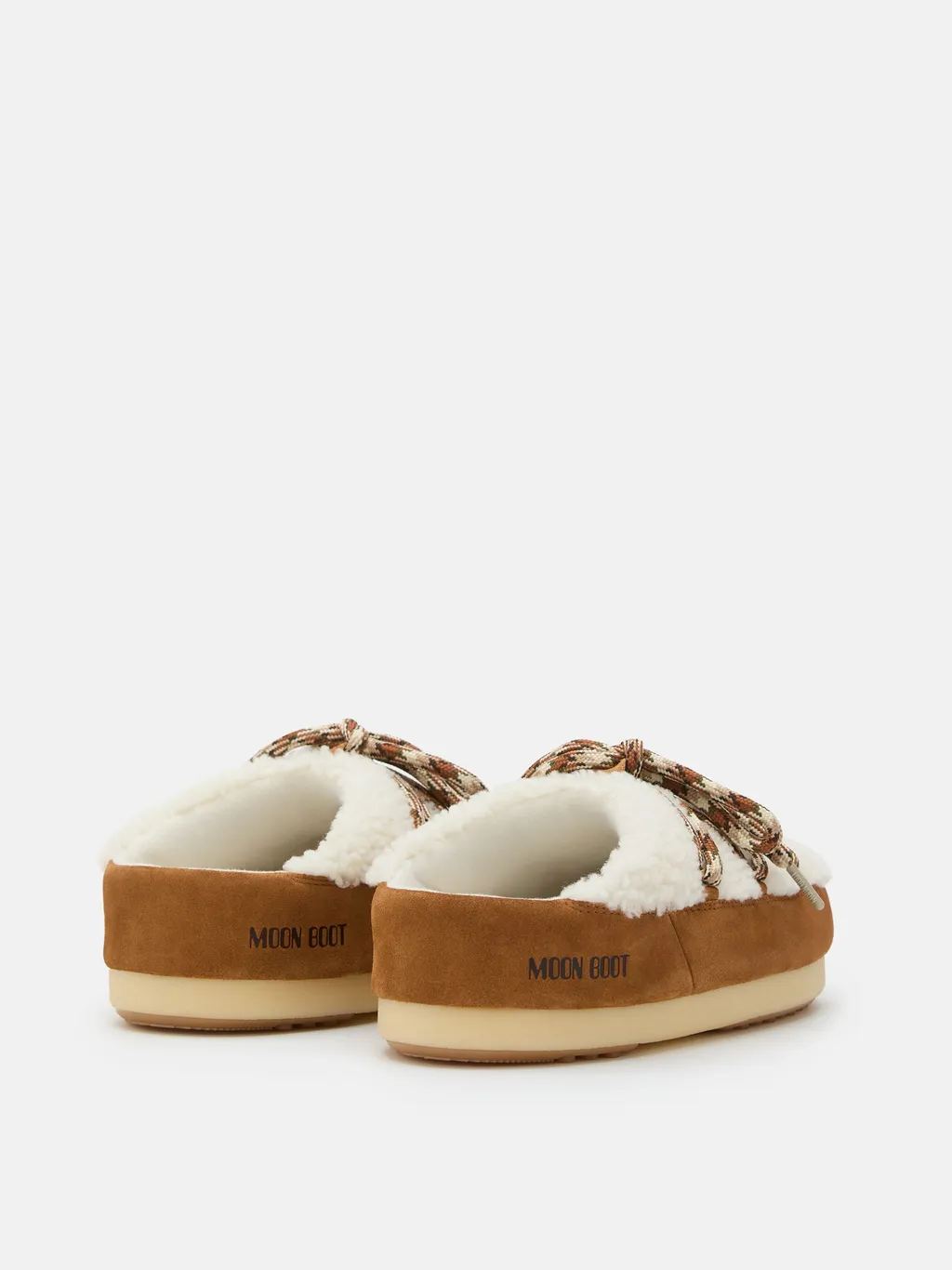 Evx Shearling Slip-On Mules