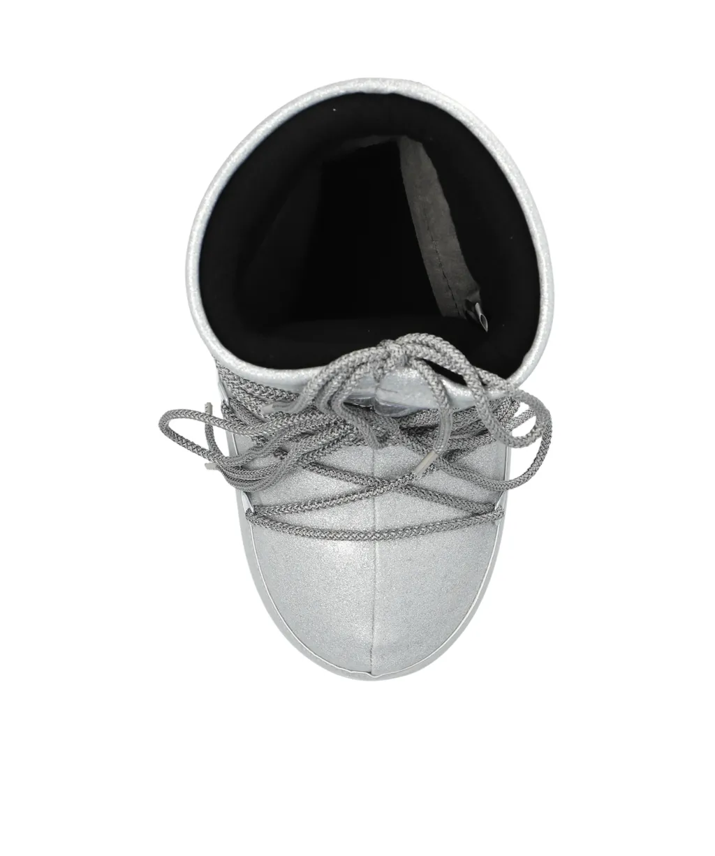 Icon Low Glitter Lace-Up Boots