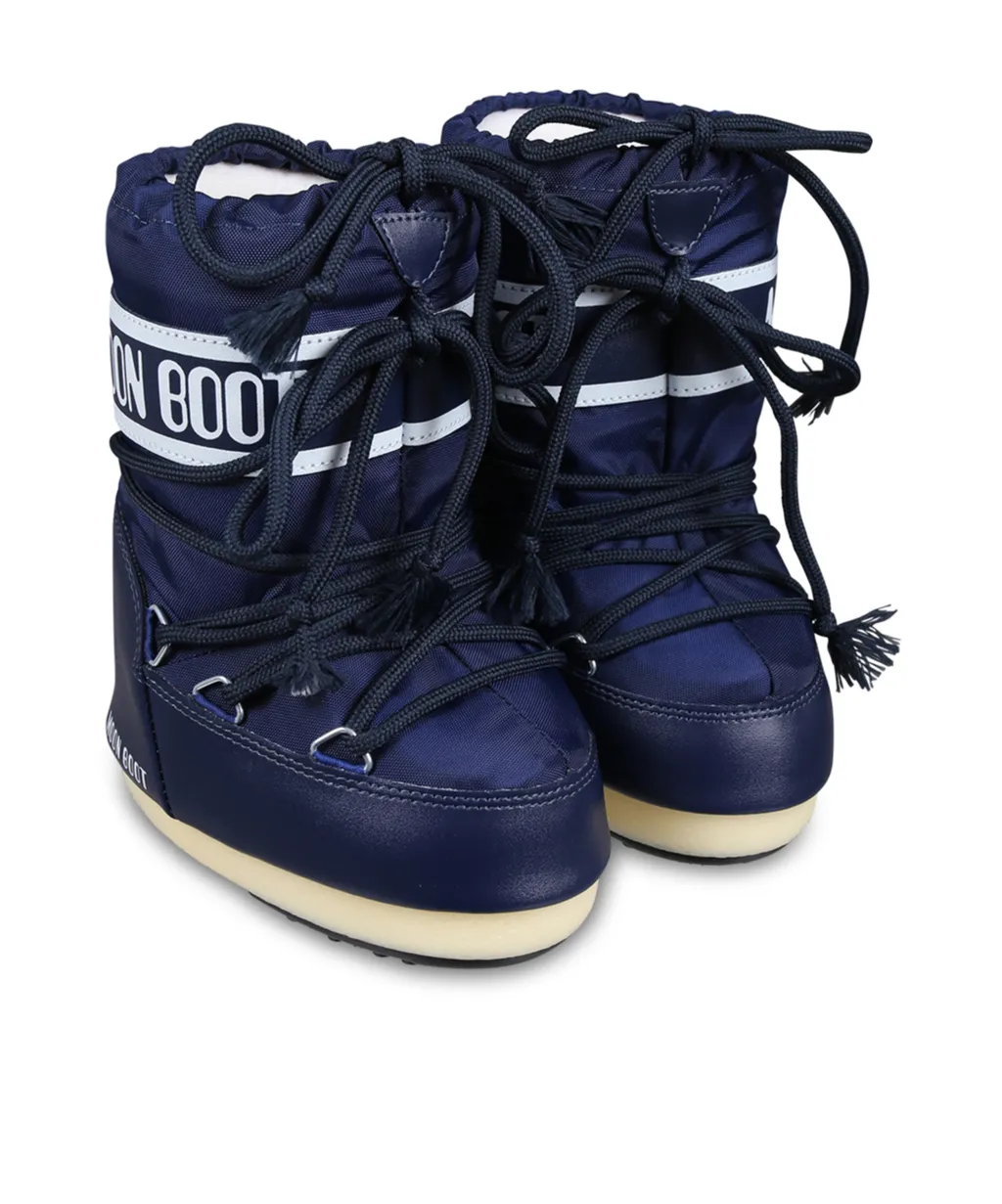 Icon Logo Printed Lace-Up Boots