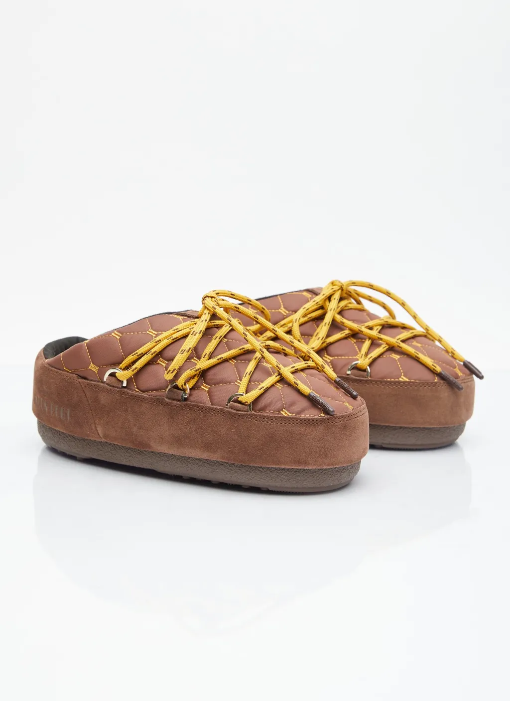 Quilted Slip-On Mules
