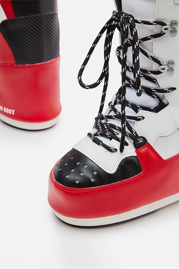 High Padded Sneaker-Boots