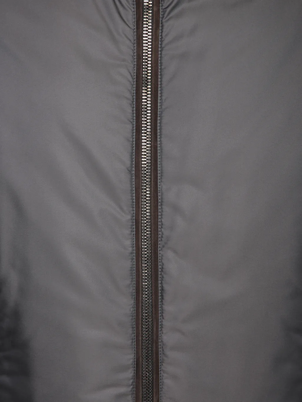 Shearling-Lined Nylon Jacket