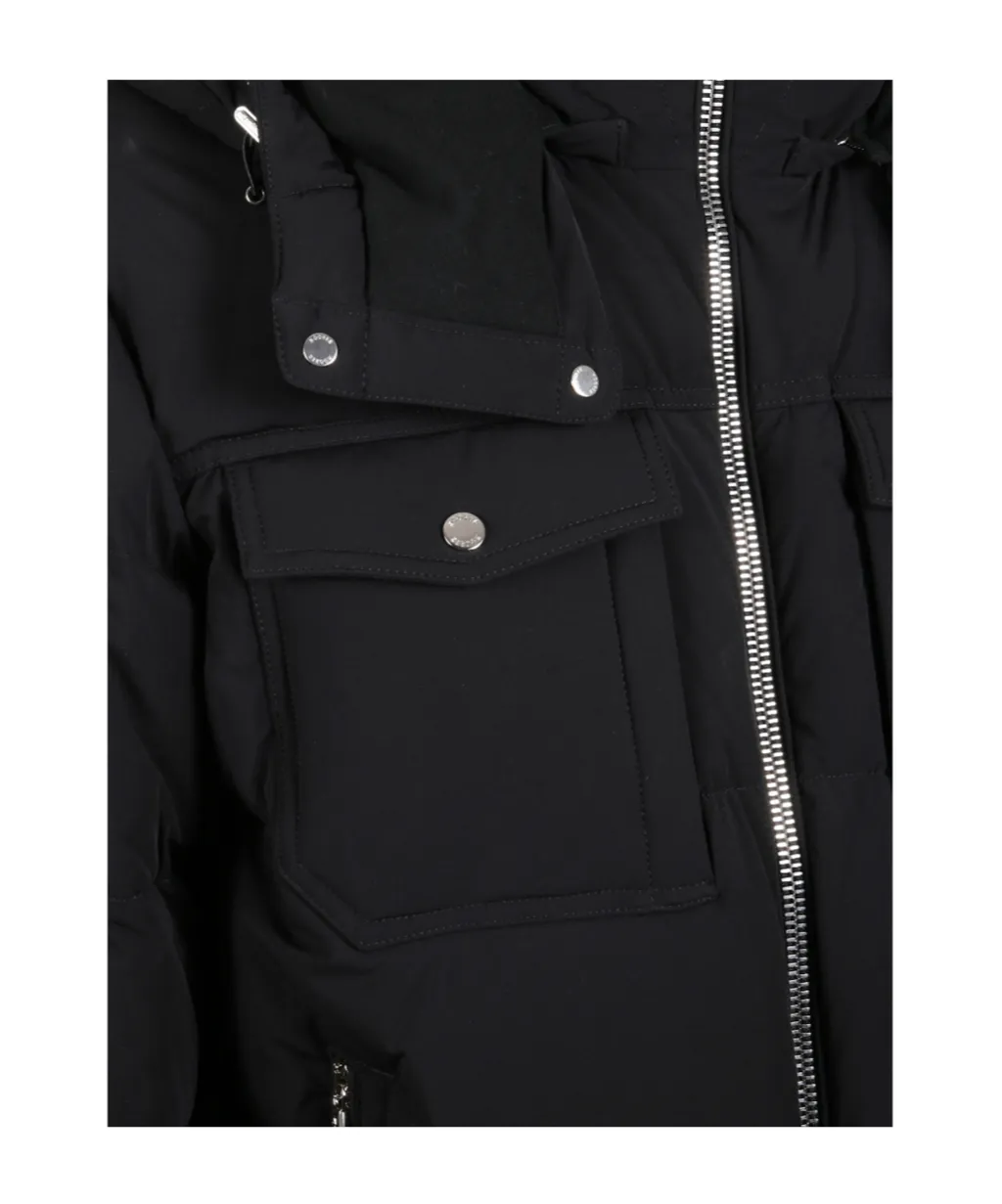 Hooded Zip-Front Jacket