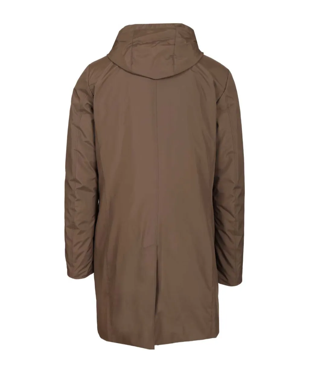 Quilted Hooded Coat