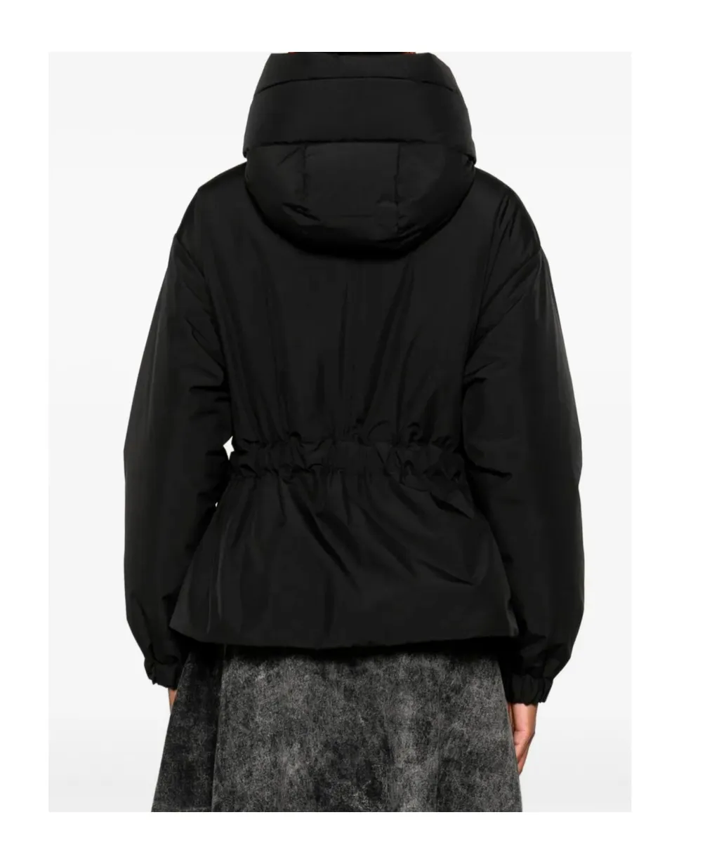 Belted High-Neck Jacket