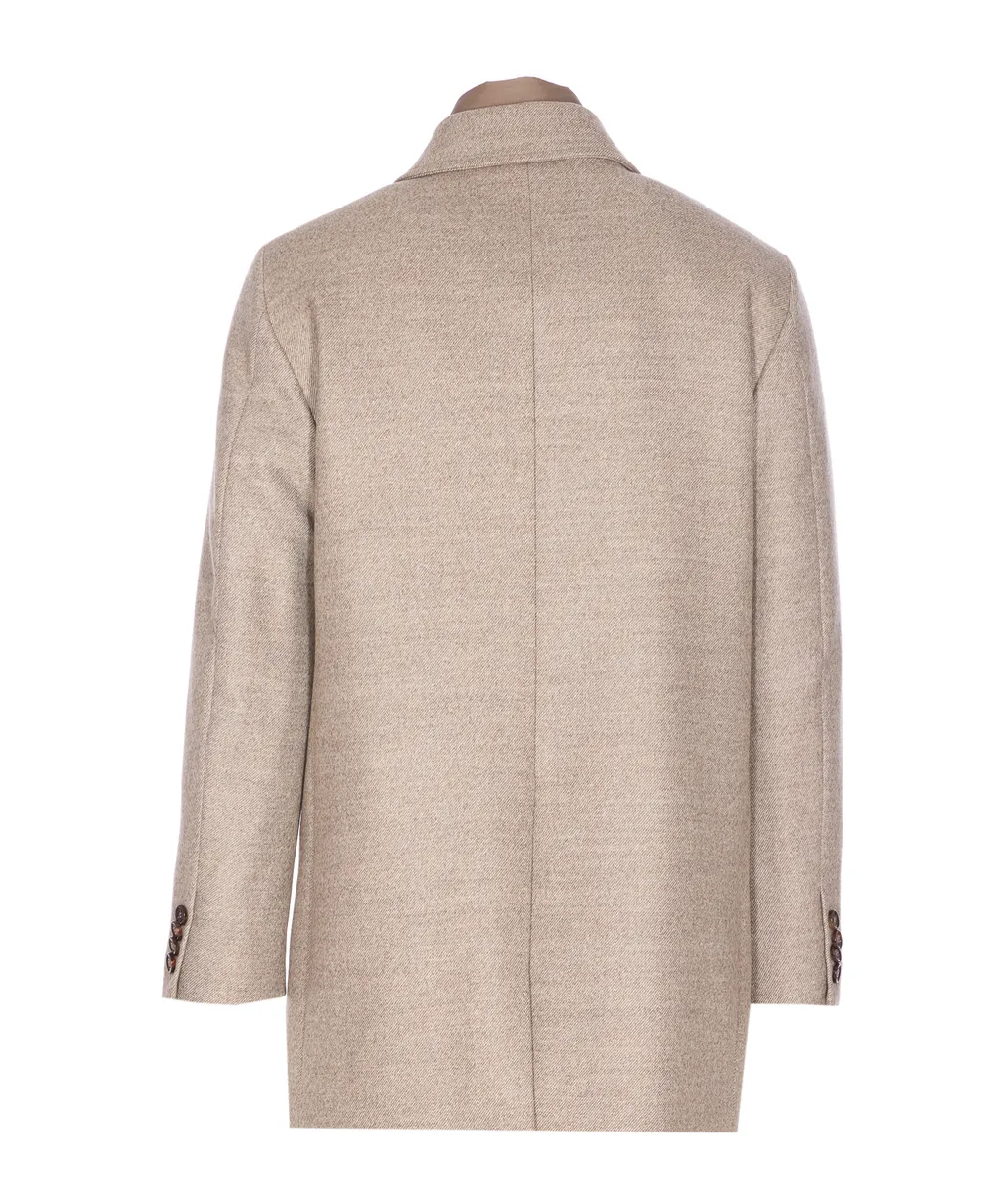 Monferrato-Lp Single Breasted Layred Coat