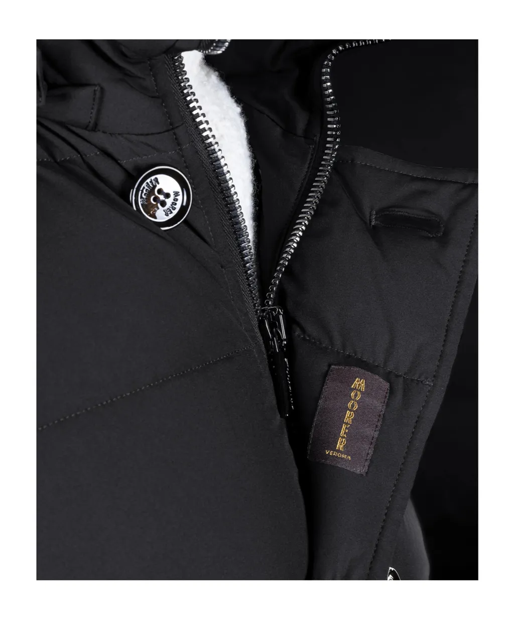 Long-Sleeve Padded Down Jacket