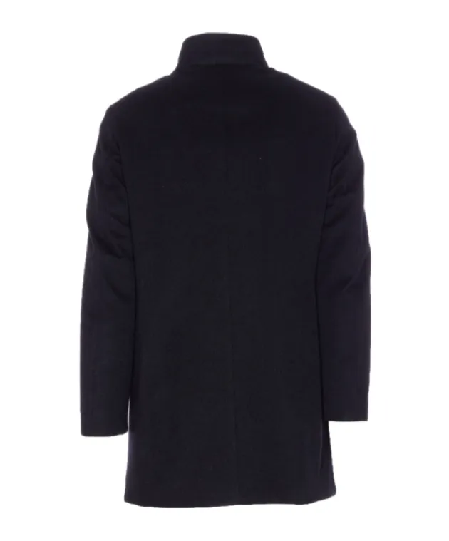 Bond-Fur-Cs Single-Breasted Padded Coat