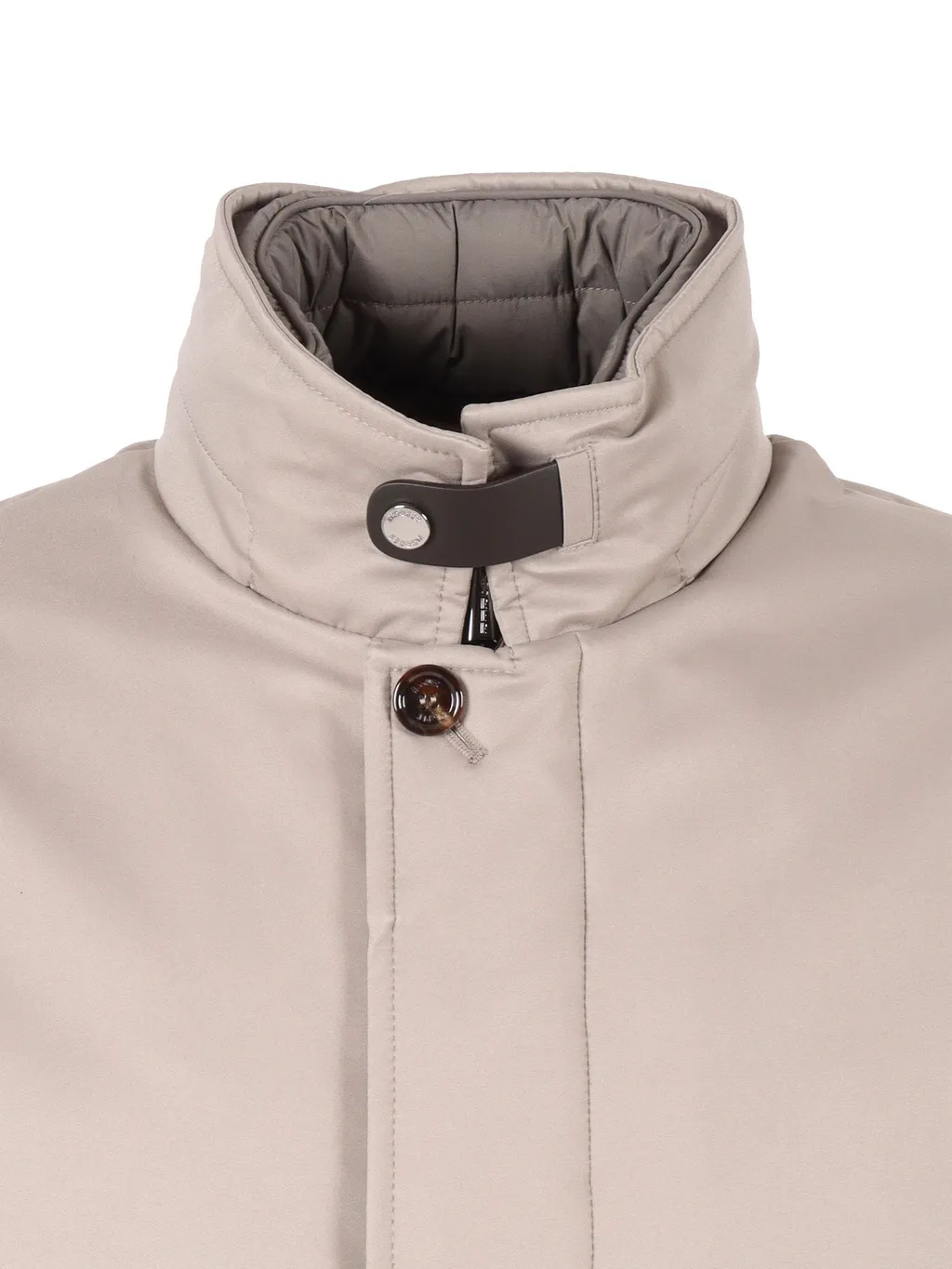 Buttoned Single-Breasted Padded Jacket