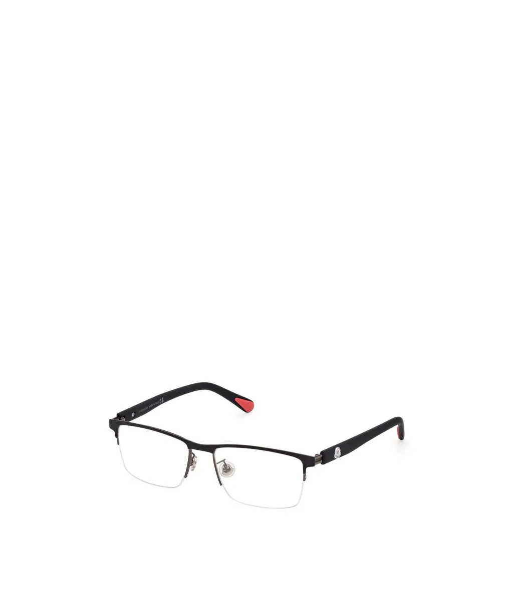 Logo-Plaque Rectangle-Frame Glasses