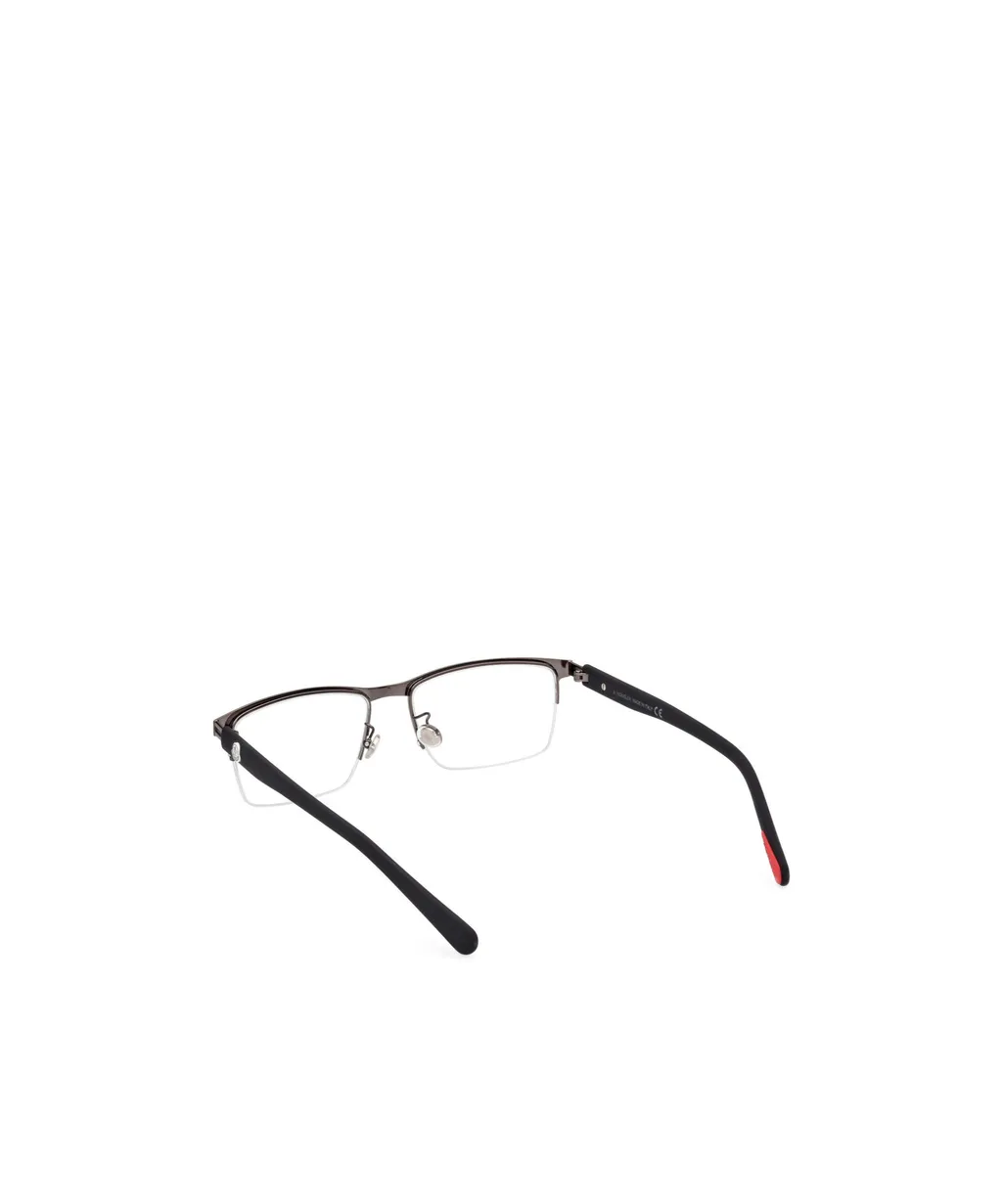 Logo-Plaque Rectangle-Frame Glasses