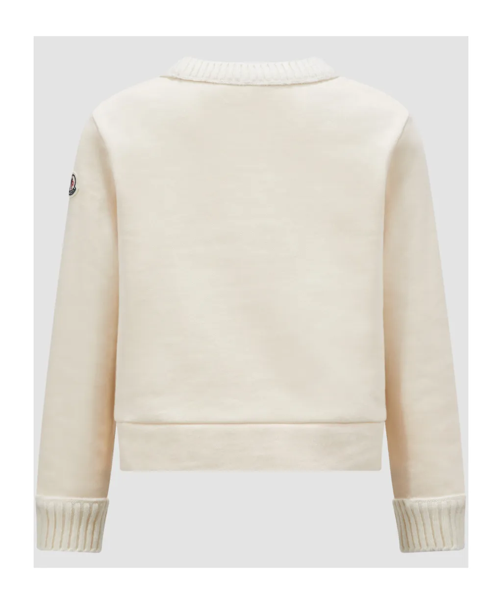 Teddy Bear Motif Sweatshirt