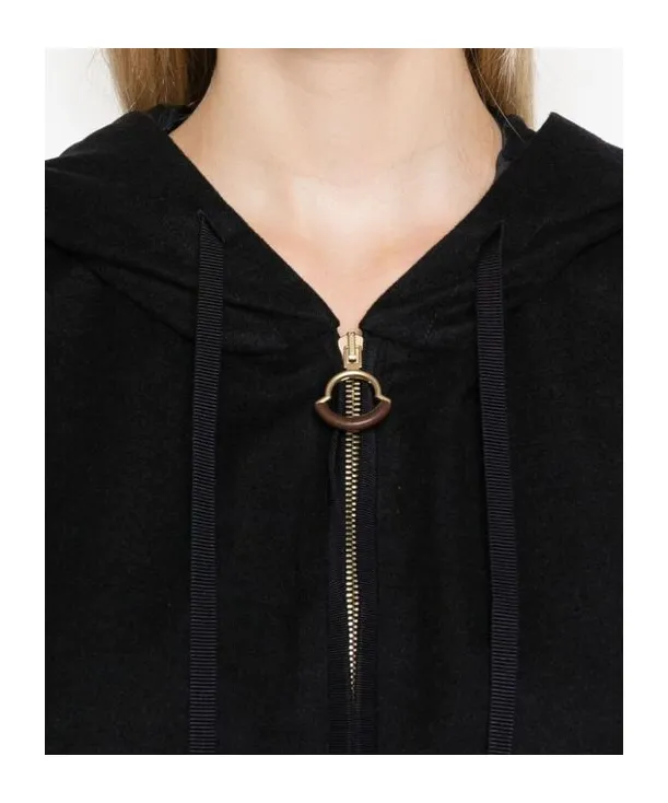 Zip-Up Drawstring Hoodie
