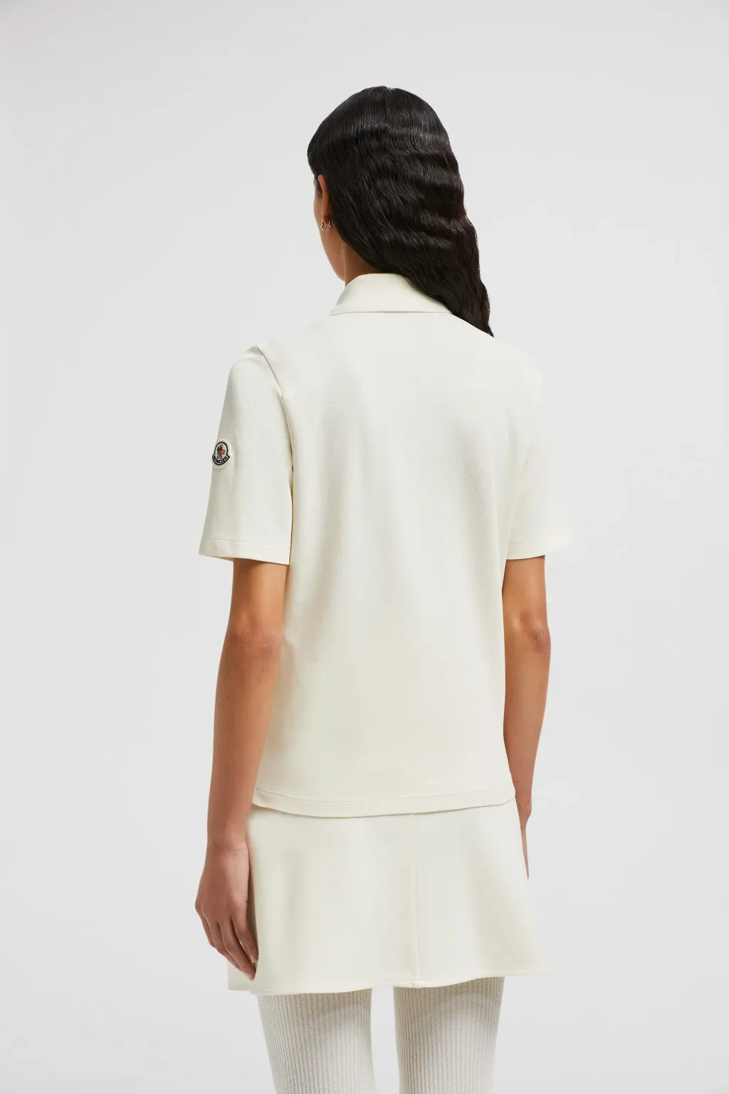 Beaded Logo Polo Shirt