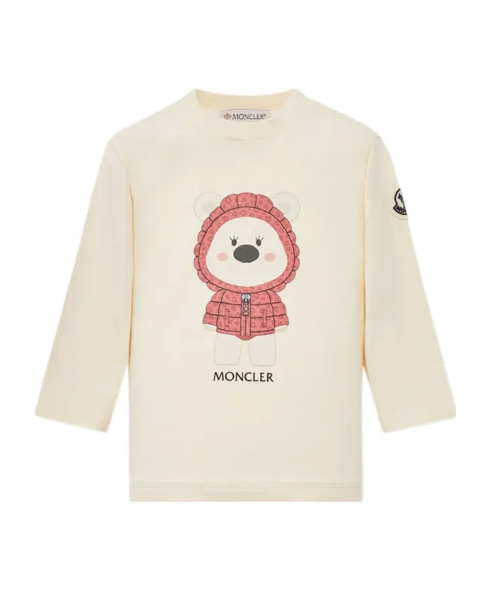 Logo Printed Long-Sleeved T-Shirt