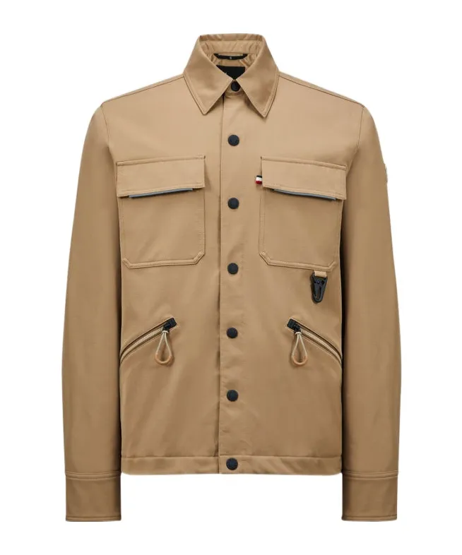 Grenoble Logo Patch Shirt Jacket