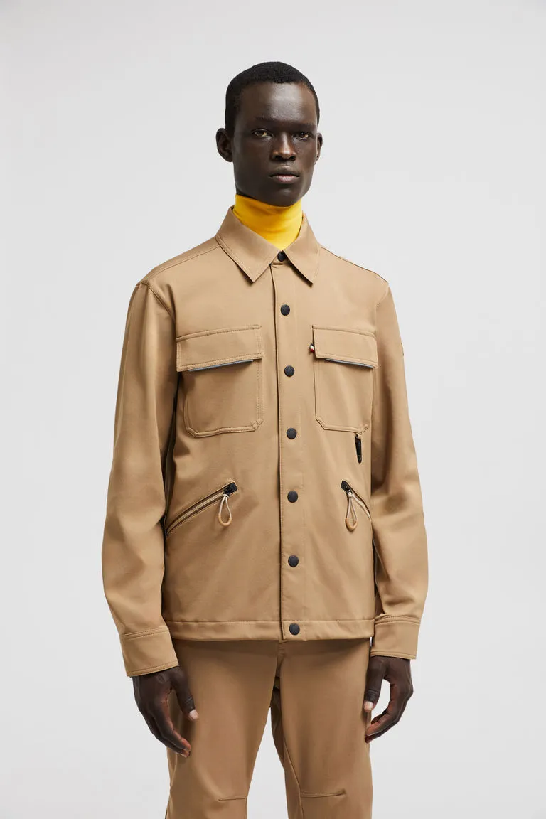 Grenoble Logo Patch Shirt Jacket