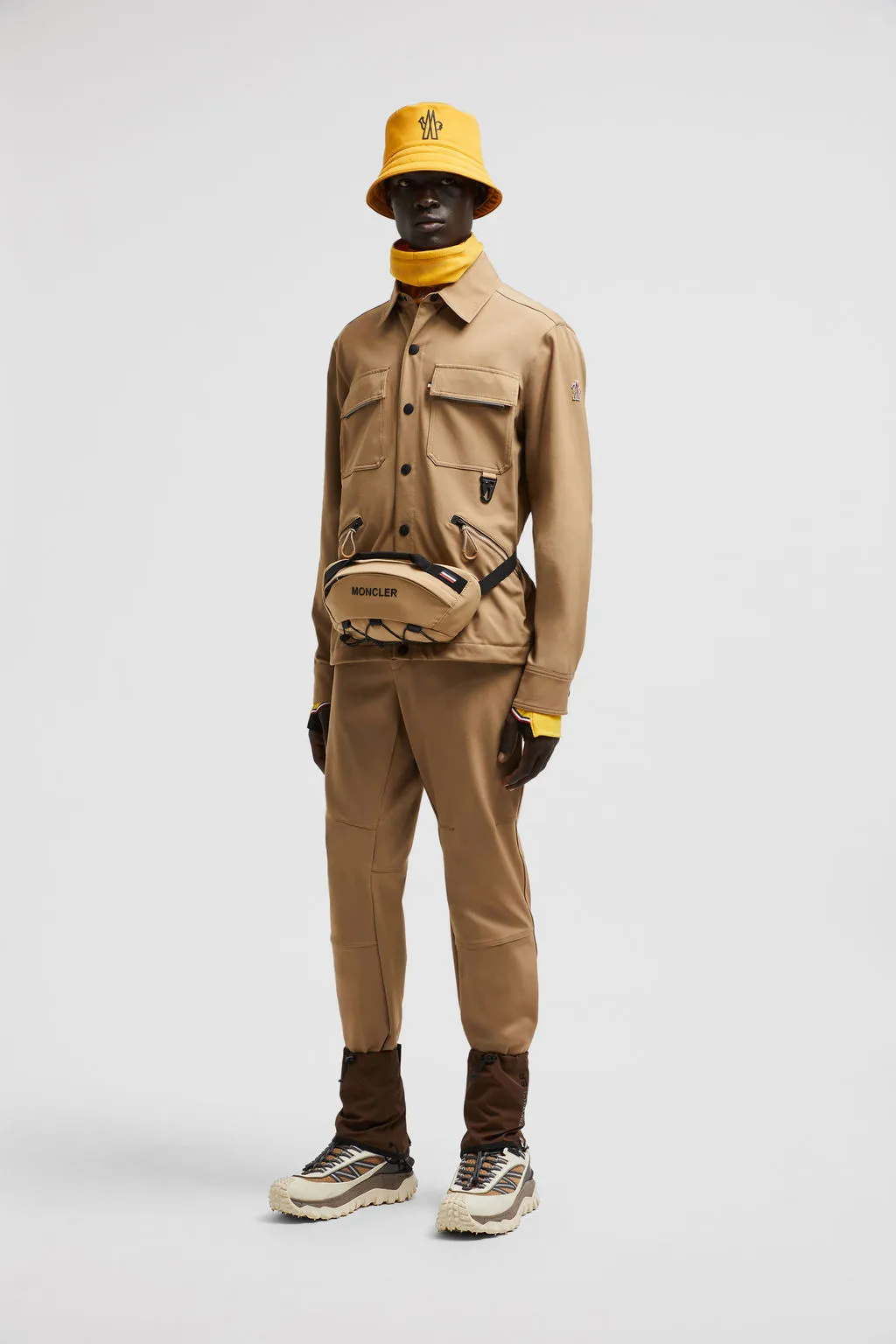 Grenoble Logo Patch Shirt Jacket