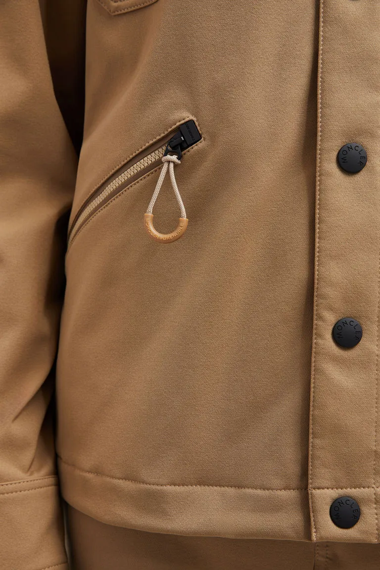 Grenoble Logo Patch Shirt Jacket