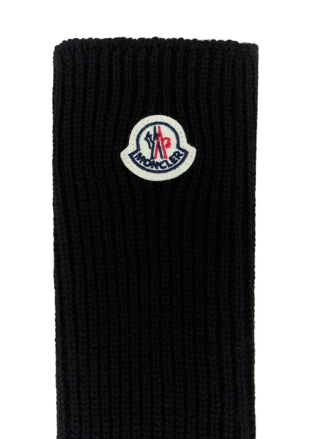 Logo Patch Knitted Gloves