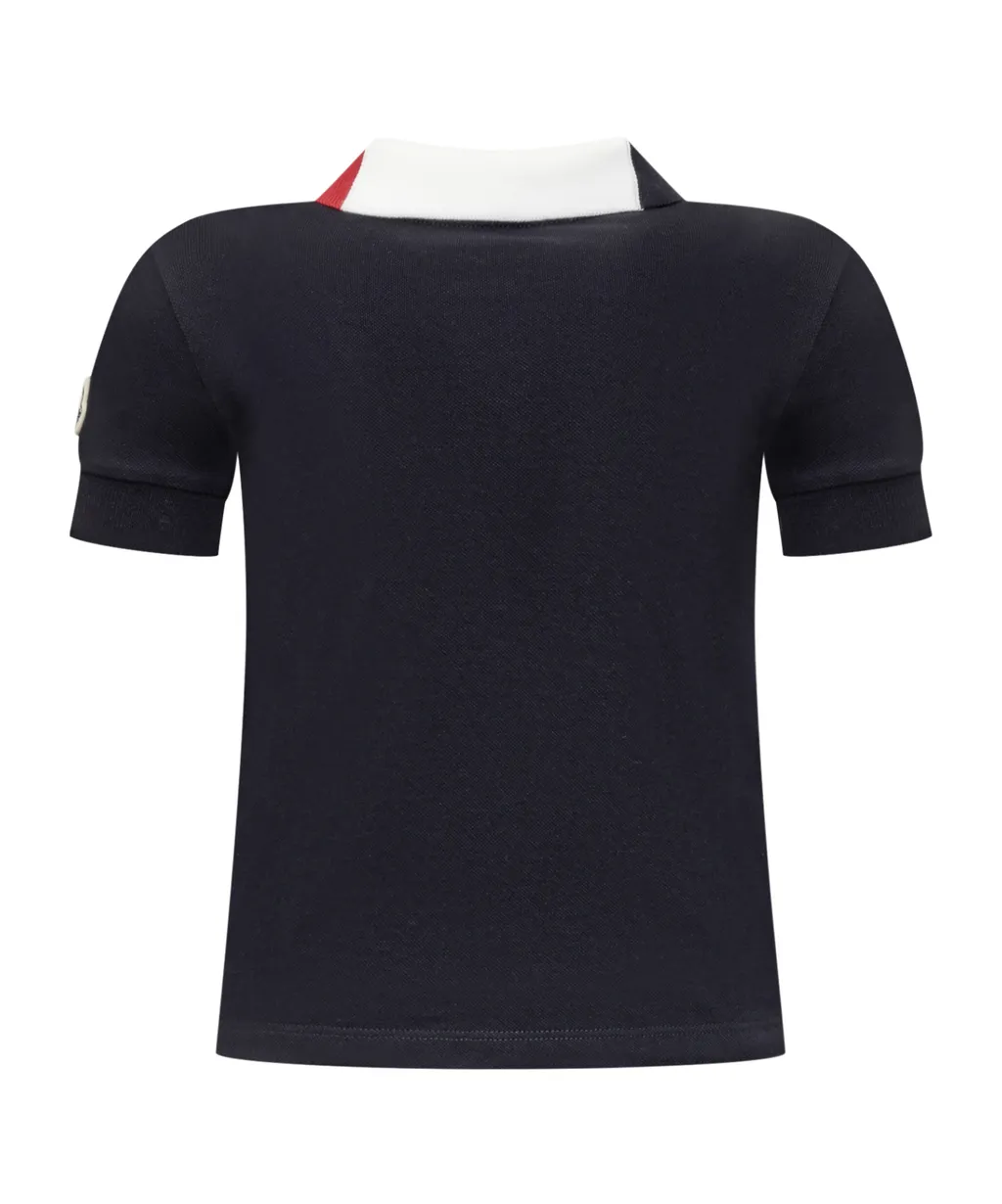 Logo-Patch Short-Sleeved Polo Shirt