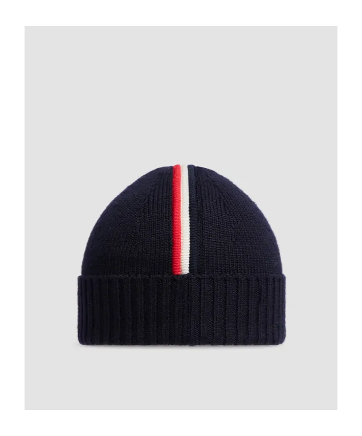 Logo Patch Knitted Beanie