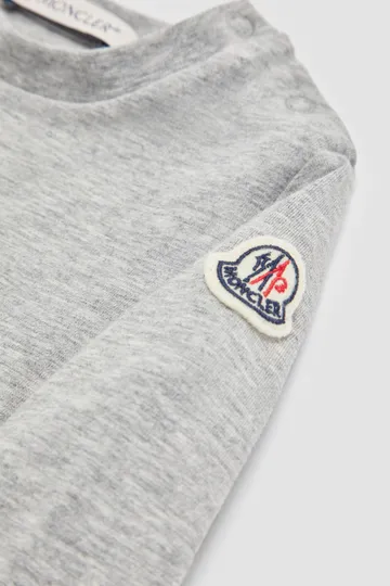 Logo Patch Long-Sleeved Tracksuit Set