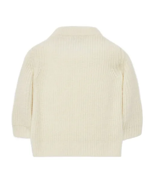 Padded Zip-Up Cardigan