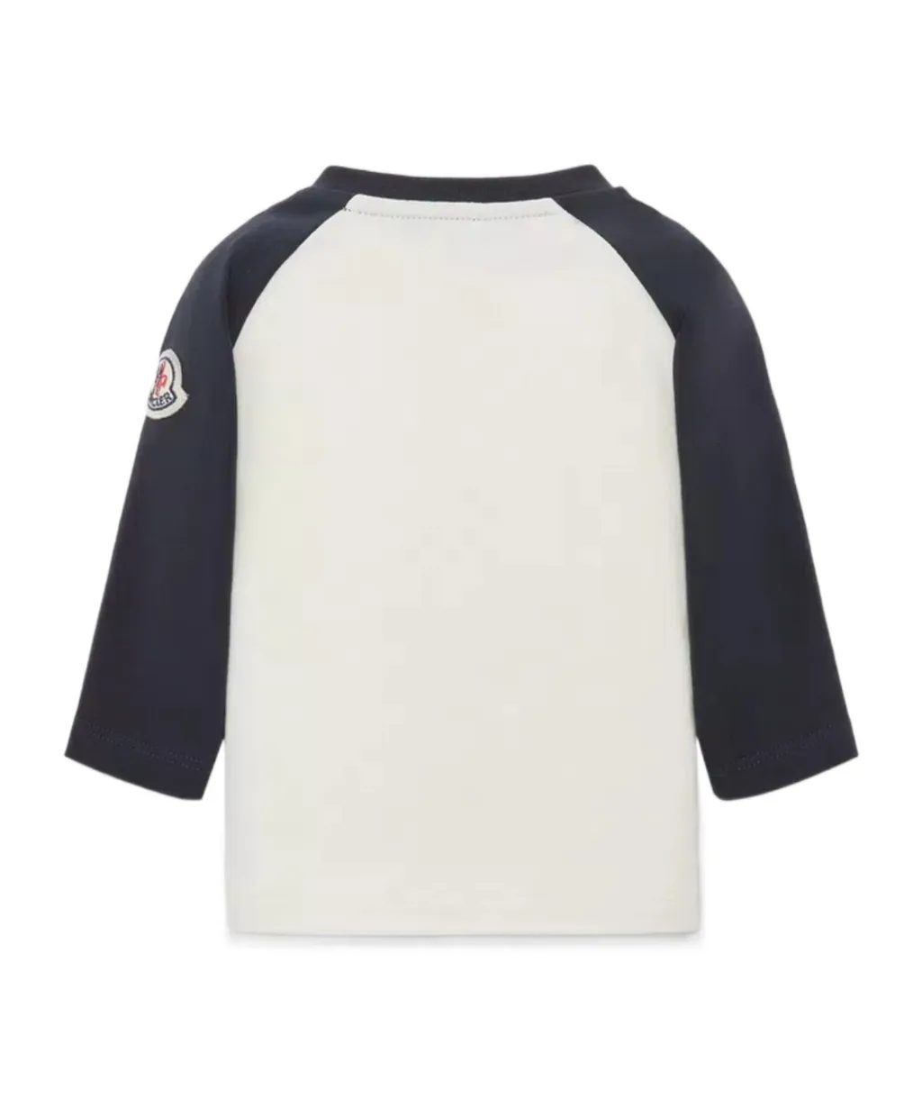 Logo Flocked Crewneck T-Shirt
