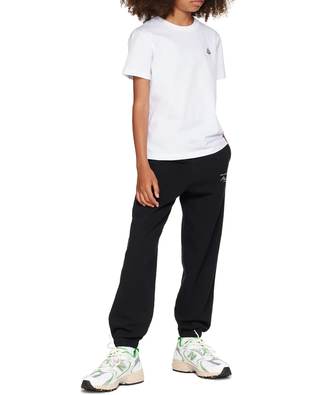 Logo Patch Crewneck T-Shirt