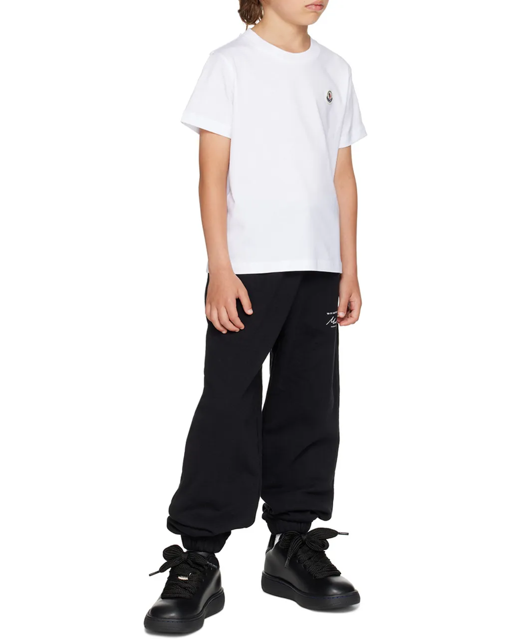 Logo Patch Crewneck T-Shirt