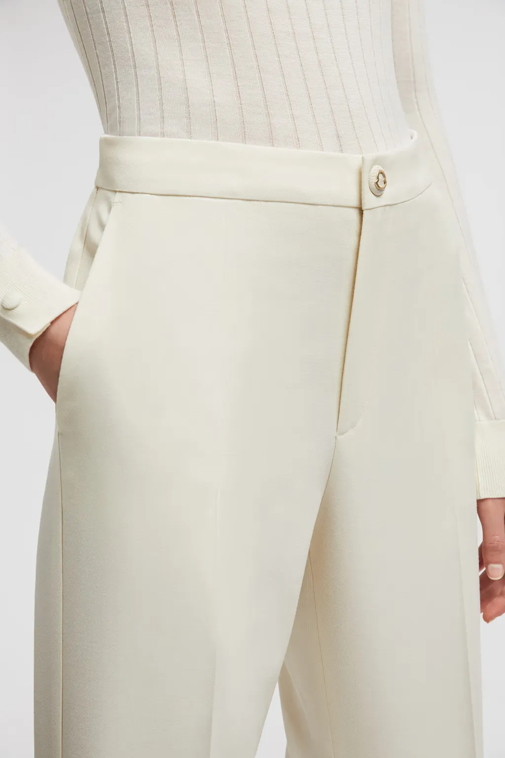 Gabardine Trousers