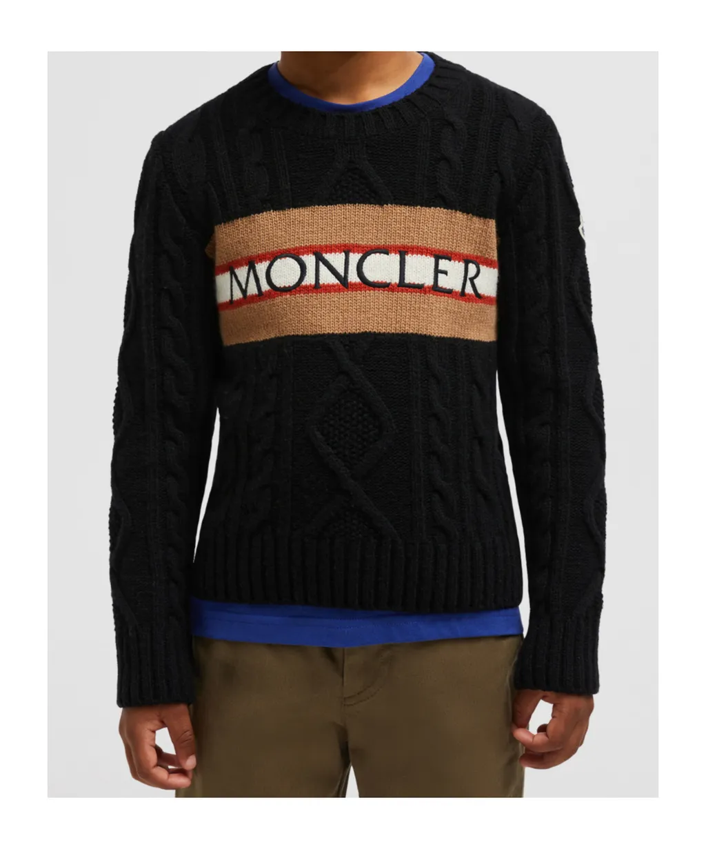 Embroidered Logo Jumper