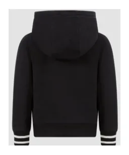 Logo Patch Zip-Up Cardigan